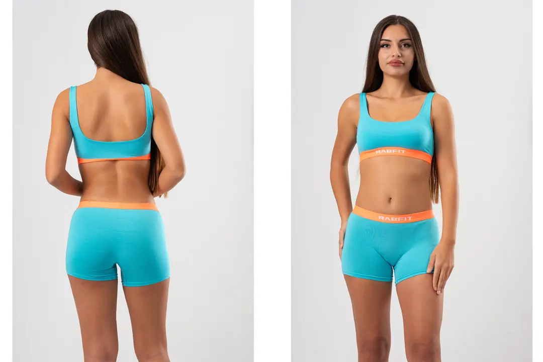 Moda Fotoğraf Çekimi İzmir — Rabfit Wear Renkli Desen Detayı — mertakdurak.com