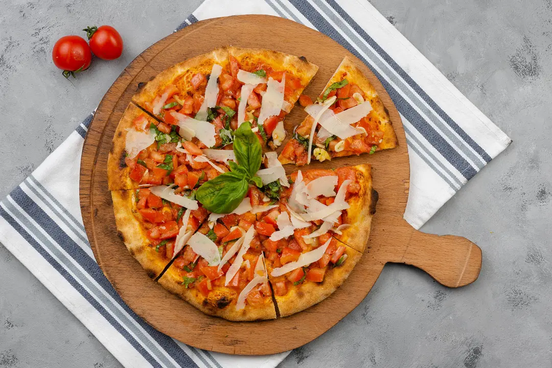 Gıda Fotoğraf Çekimi İzmir — Rosmarino Pizza Deniz Mahsulleri Detayı — mertakdurak.com