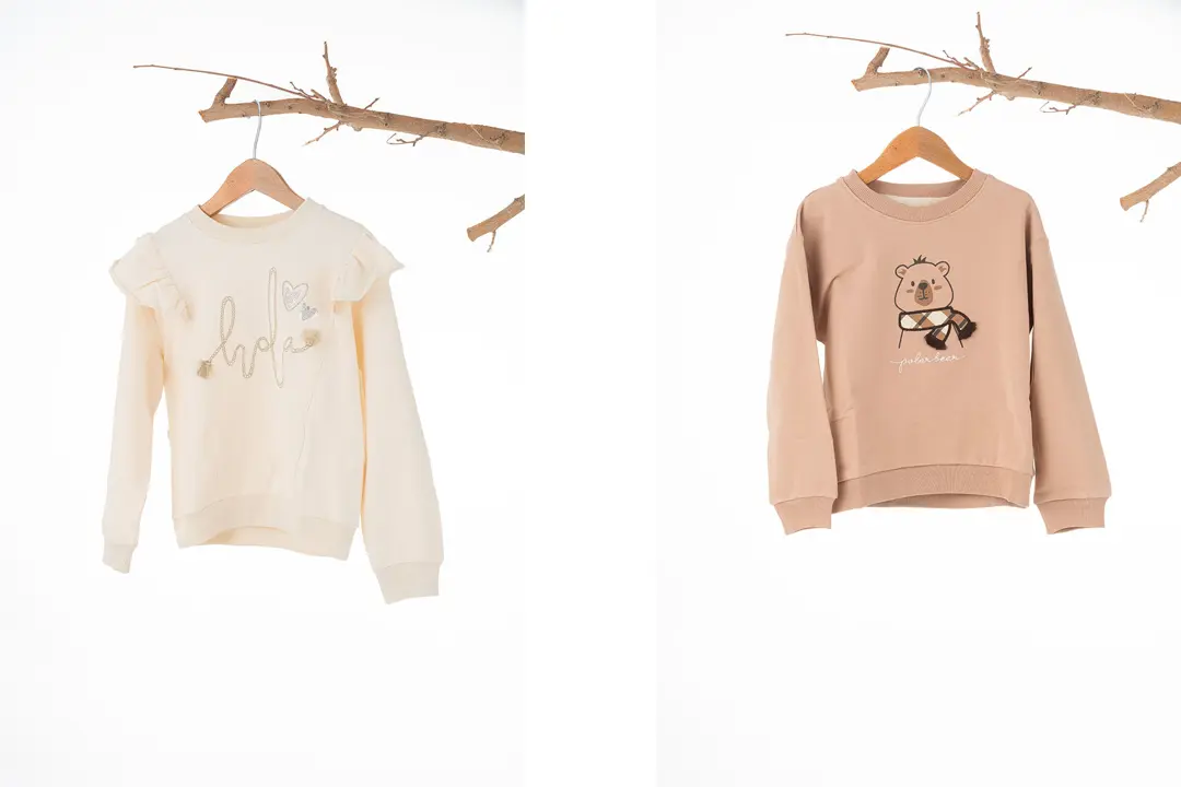 Moda Fotoğraf Çekimi İzmir — Çocuk Sweatshirt Profesyonel Işıklandırma — mertakdurak.com