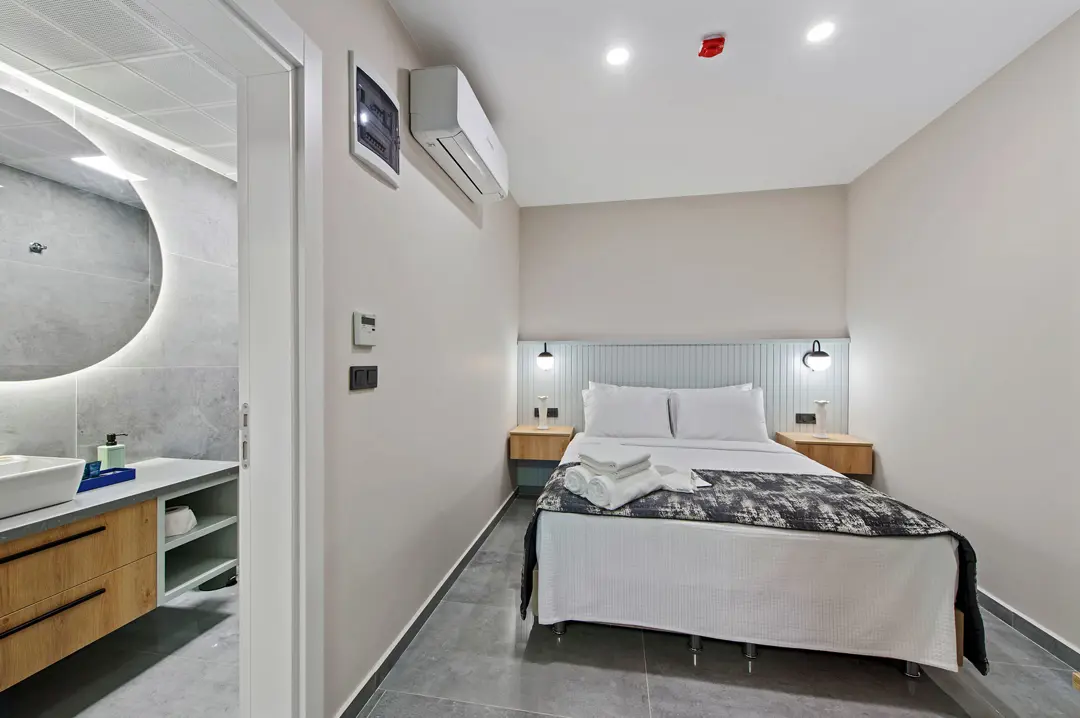 Mimari Fotoğraf Çekimi İzmir — Kadagan Suites Perspektif Kompozisyon — mertakdurak.com