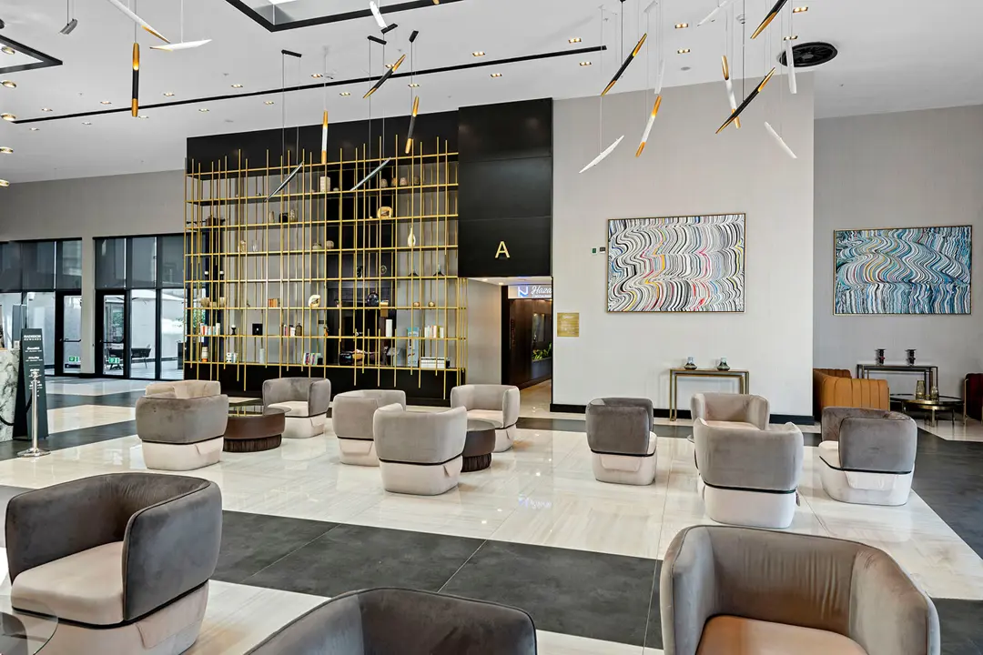 Mimari Fotoğraf Çekimi İzmir — Radisson Otel Mermer Detayları — mertakdurak.com
