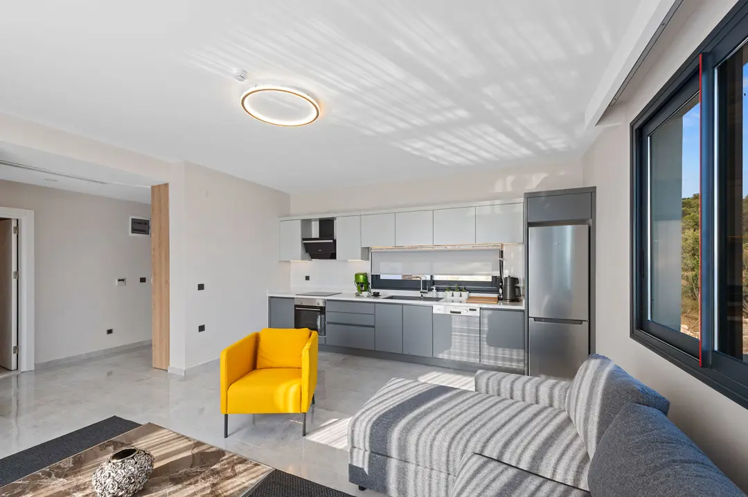 Mimari Fotoğraf Çekimi İzmir — Kadagan Suites Modern Bina Cephesi — mertakdurak.com — 12