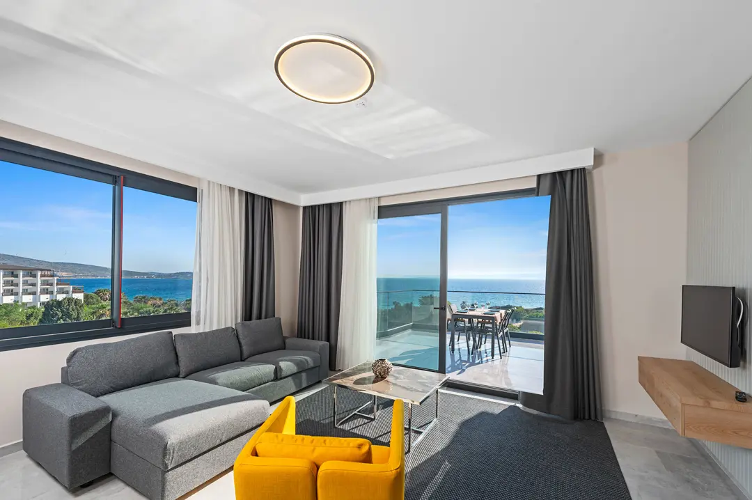 Mimari Fotoğraf Çekimi İzmir — Kadagan Suites Modern Bina Cephesi — mertakdurak.com — 14