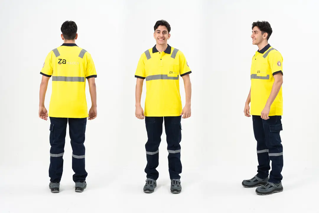 Moda Fotoğraf Çekimi İzmir — Gristeks İş Kıyafetleri Kumaş Dokusu — mertakdurak.com