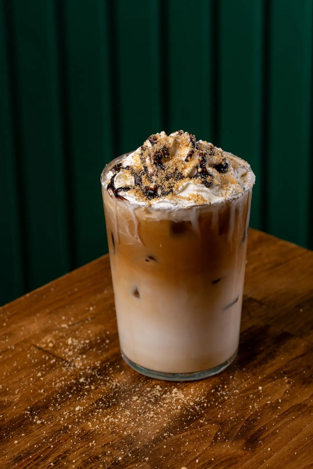Panama Coffee frappé still life, markanın dijital menü için konsept kurgusu — İzmir yaz içecekleri fotoğrafı, Mert Akdurak