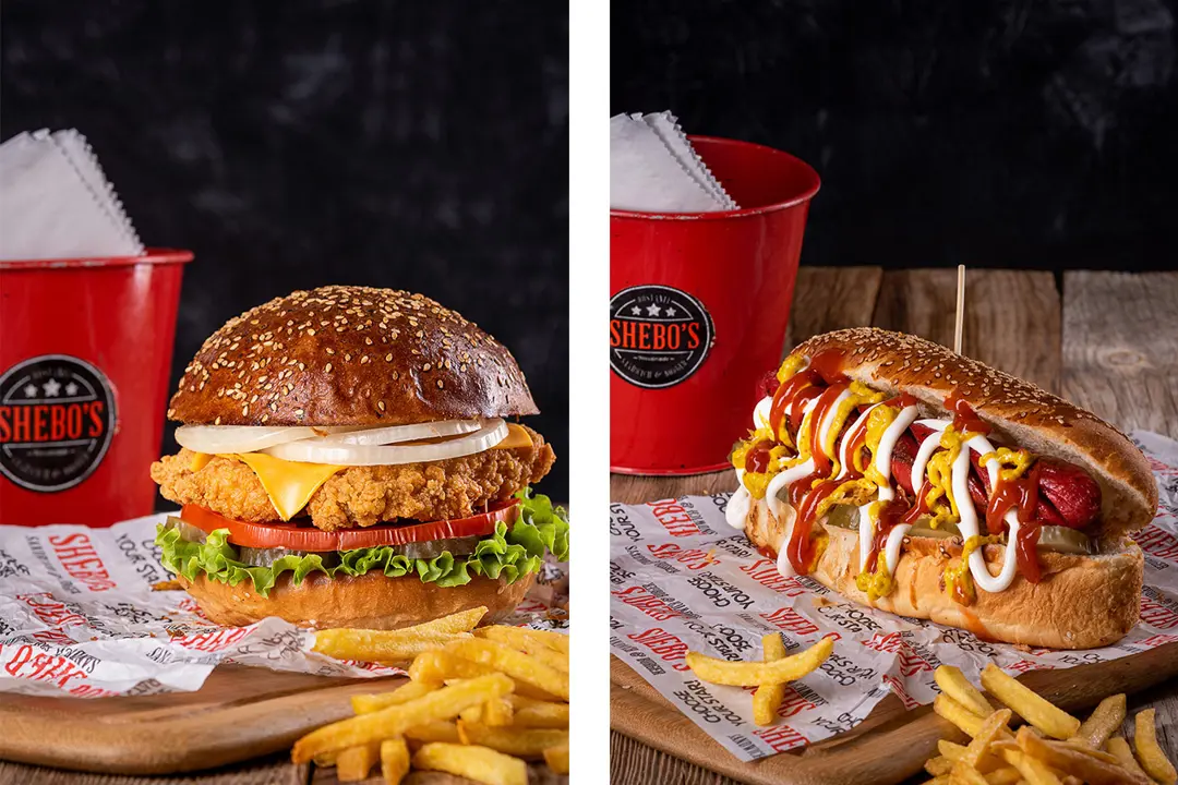 Gıda Fotoğraf Çekimi İzmir — Shebo's Burger Kompozisyon Detayı — mertakdurak.com